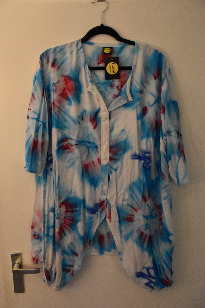 leuke nieuwe blouse Luna Serena maat XXL, Blauw, Maat 46/48 (XL) of groter, Nieuw, Ophalen of Verzenden