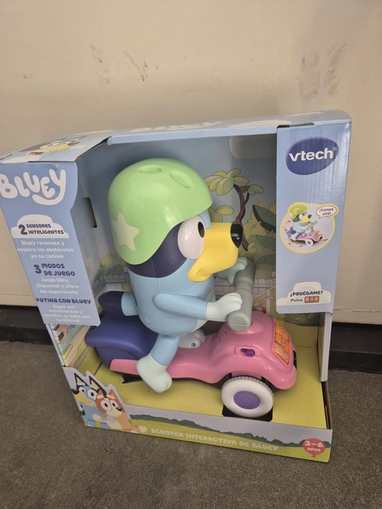 VTech Bluey Interactieve Scooter met Sensoren, Ophalen of Verzenden, Nieuw