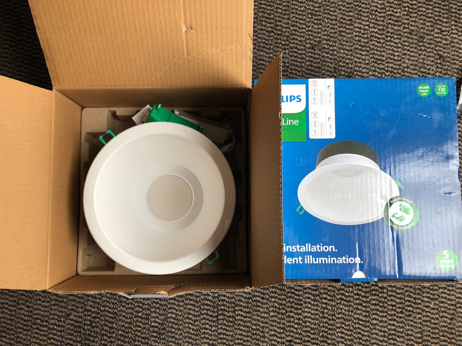 2x Philips coreline downlight (ongebruikt in verpakking), Ophalen, Nieuw
