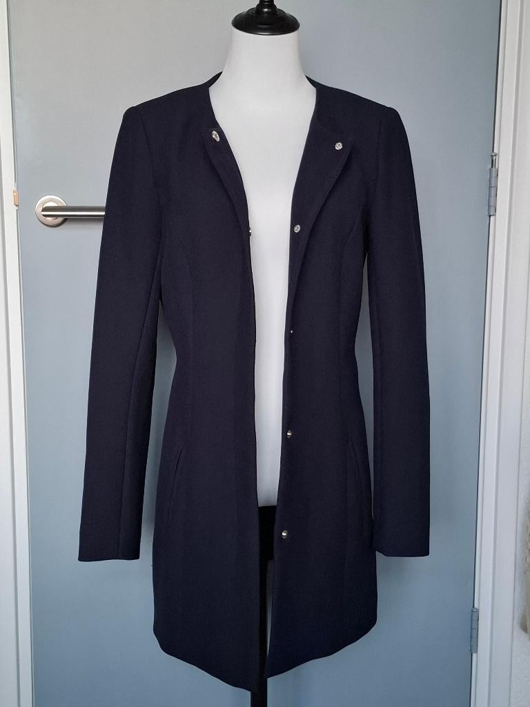 Jacqueline de Yong zomerjas (donkerblauw), Blauw, Ophalen of Verzenden, Zo goed als nieuw, Maat 36 (S)