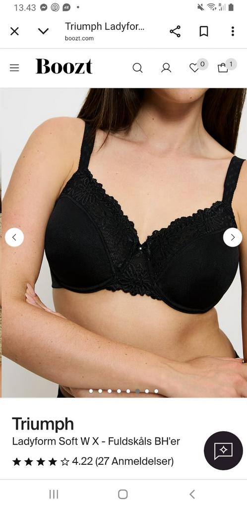 Triumph Ladyform Soft Minimizer BH - Zwart, Triumph, Ophalen, Zwart, BH