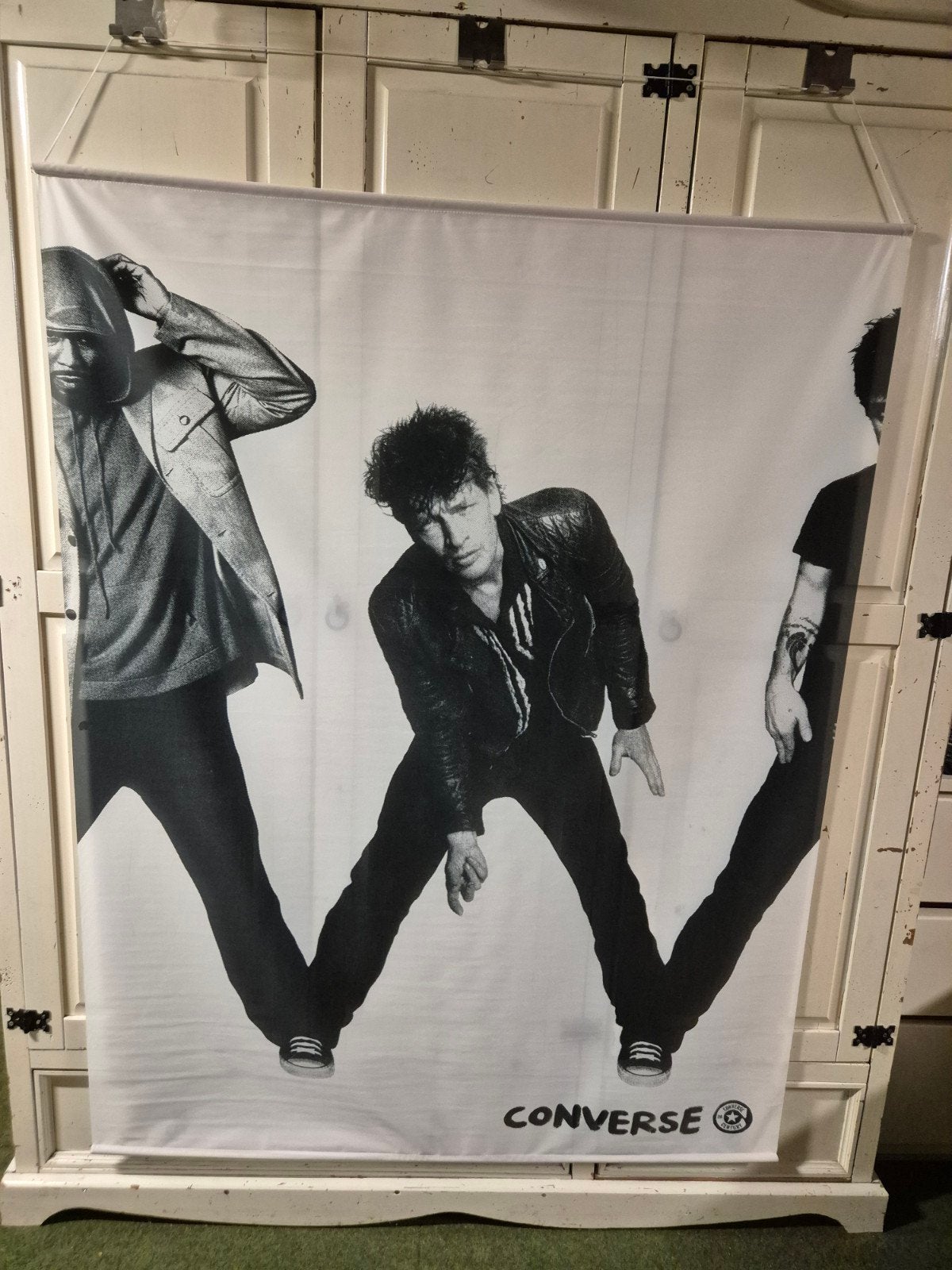 zeldzame Herman Brood wandkleed, Ophalen of Verzenden, Zo goed als nieuw, A1 t/m A3, Film en Tv