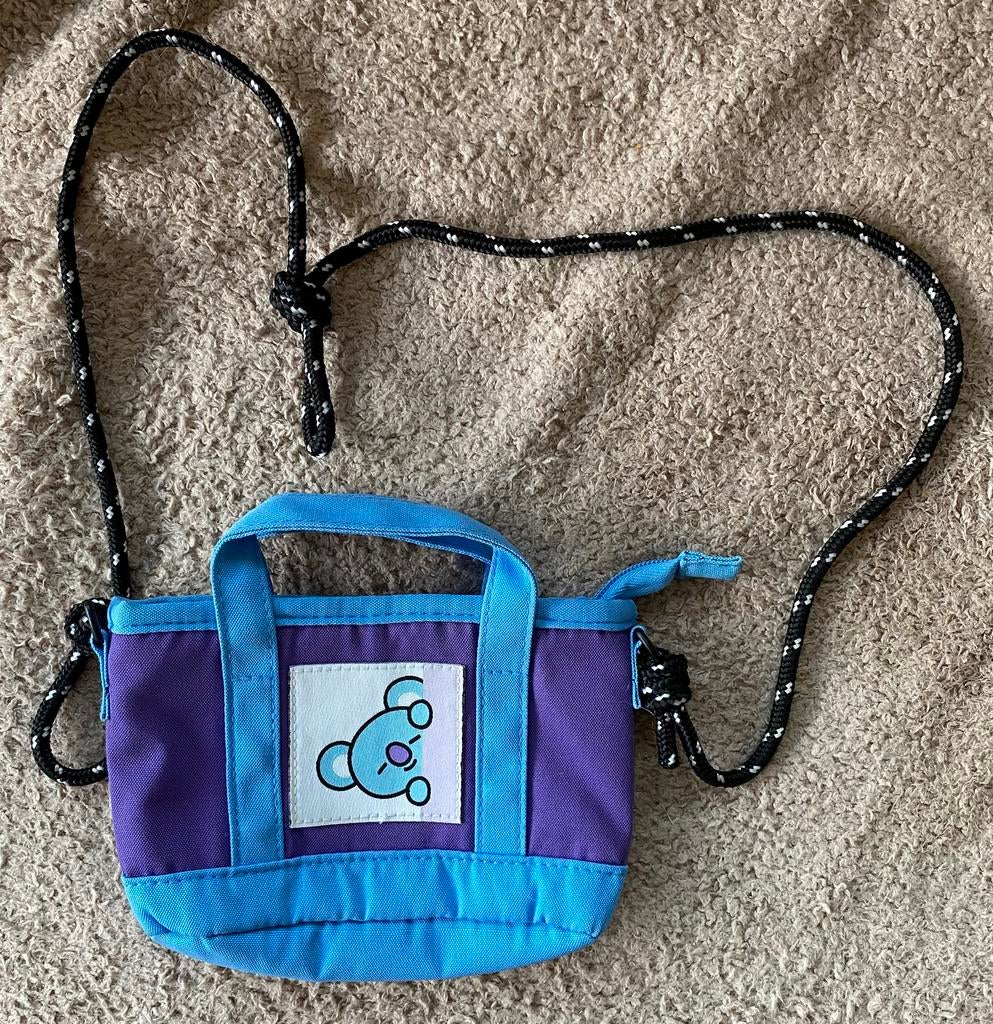 Miniso - BT21 Tasje (K-POP BTS), Ophalen of Verzenden, Zo goed als nieuw, Blauw, Overige merken