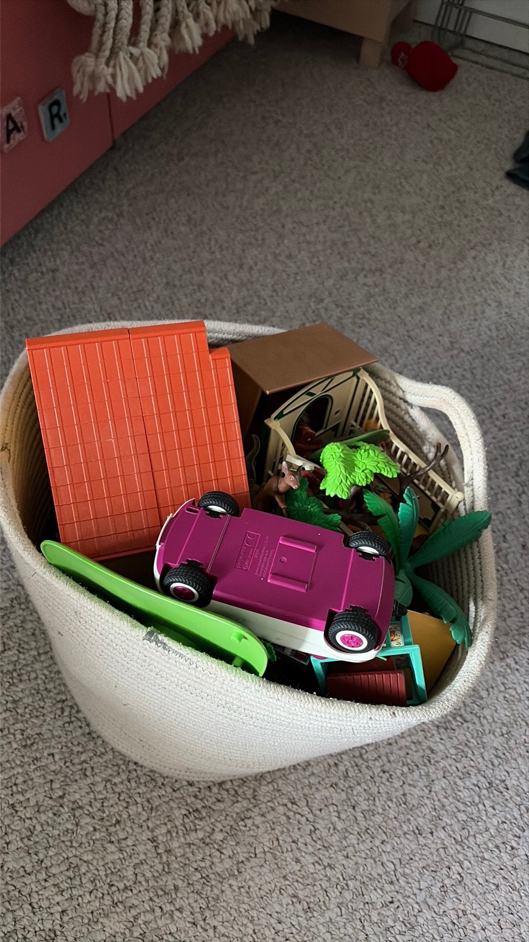 Playmobile mand, met poppetje, dieren, autos, Ophalen of Verzenden, Zo goed als nieuw