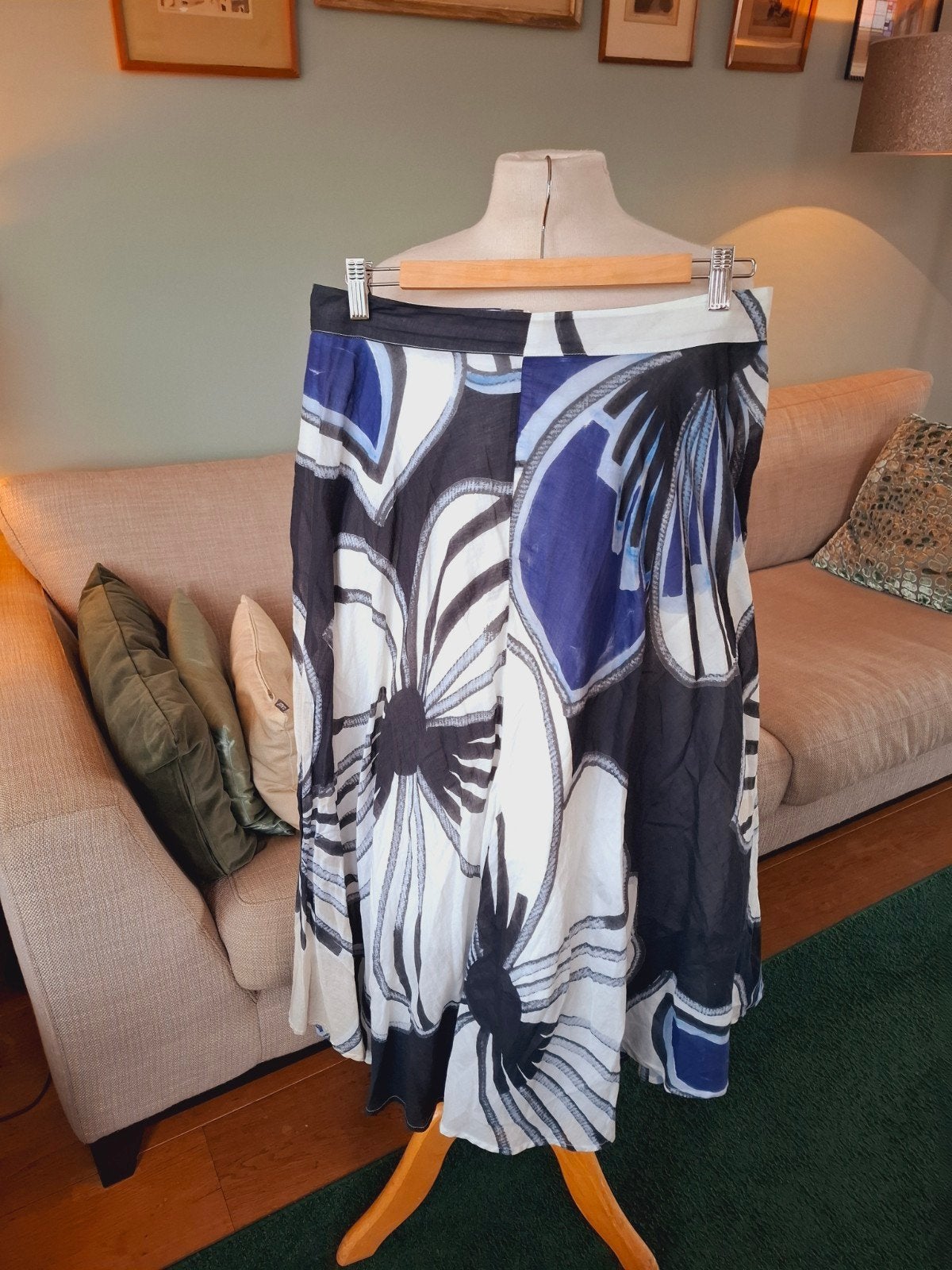 Rok van Kyra en Ko maat 38, Maat 38/40 (M), Blauw, Ophalen of Verzenden, Zo goed als nieuw