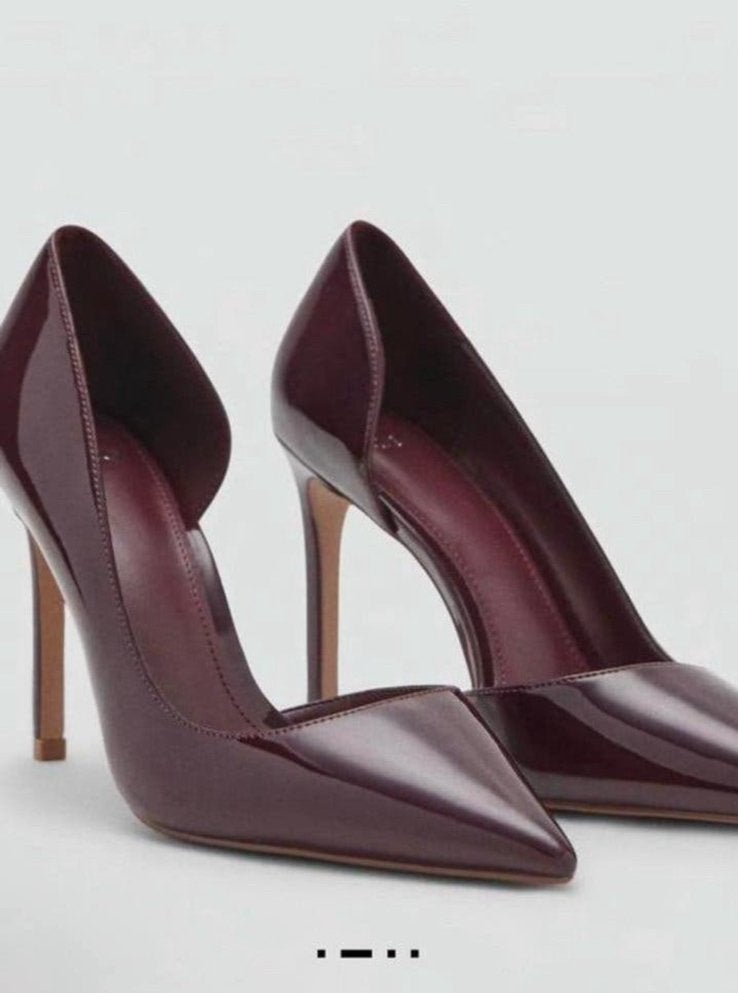 New Mango Burgundy Pumps, Pumps, Overige kleuren, Nieuw, Ophalen of Verzenden