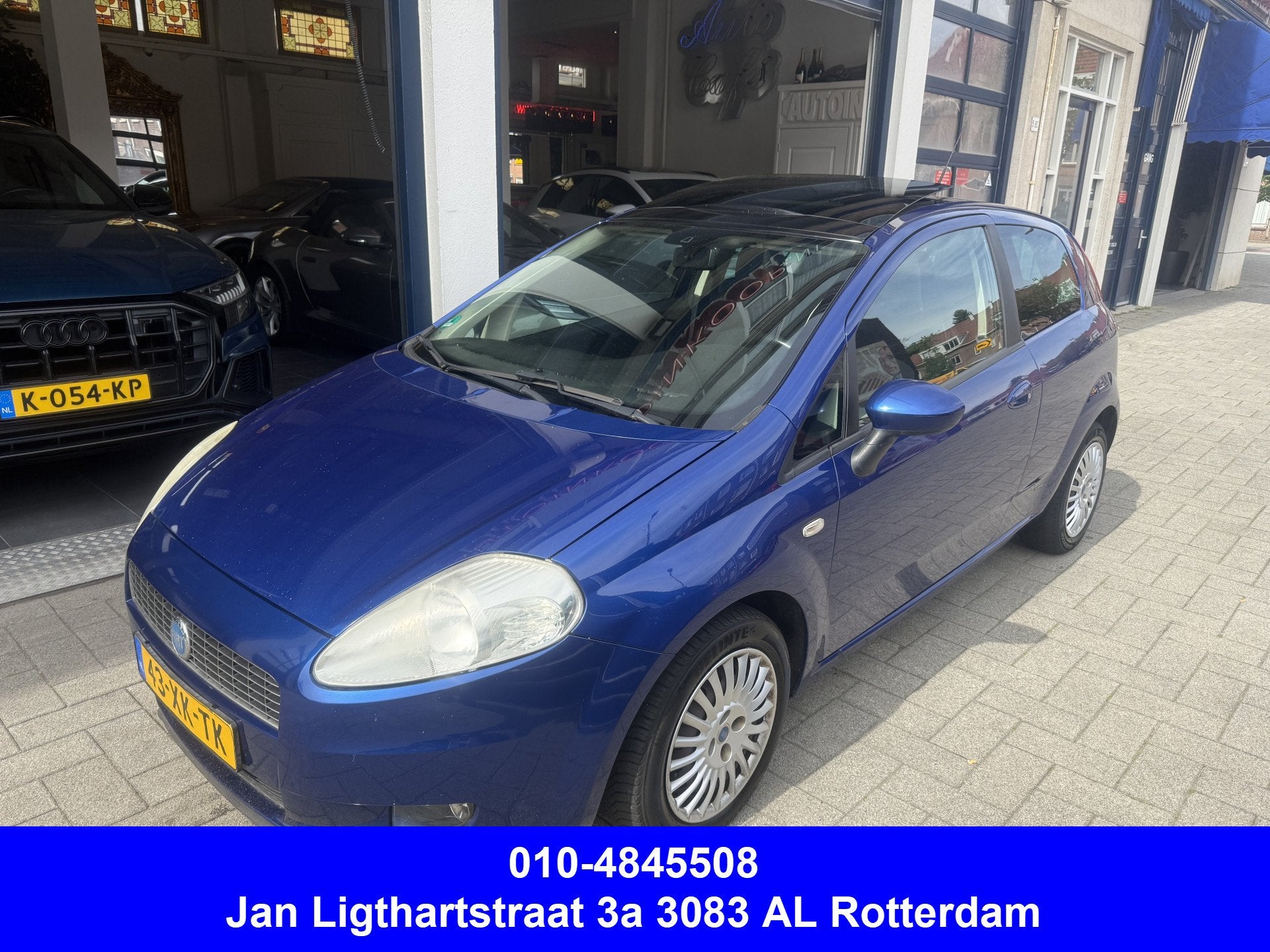 Fiat Grande Punto 1.4 Dynamic APK JAN. 2027 (bj 2007), Auto's, Voorwielaandrijving, 4 cilinders, Grande Punto, Origineel Nederlands