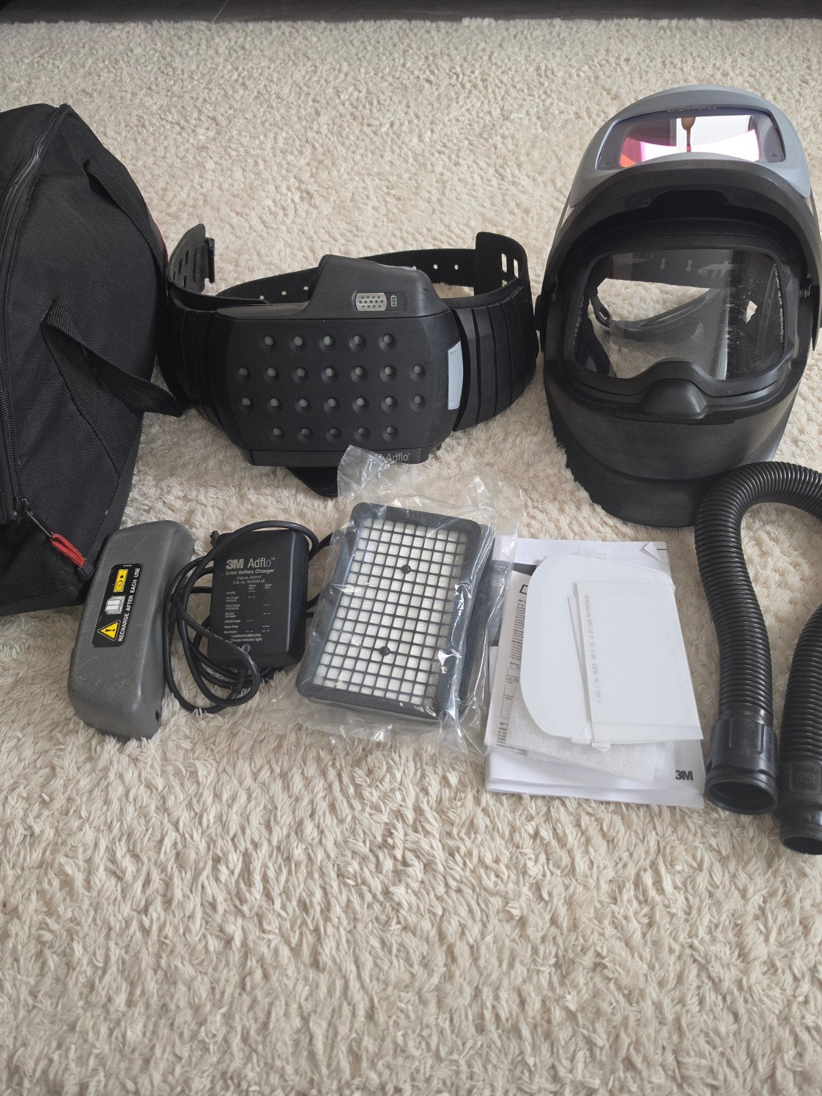 Speedglas Lashelm 9100fx set, Ophalen of Verzenden, Gebruikt, 250 ampère of meer, Overige typen