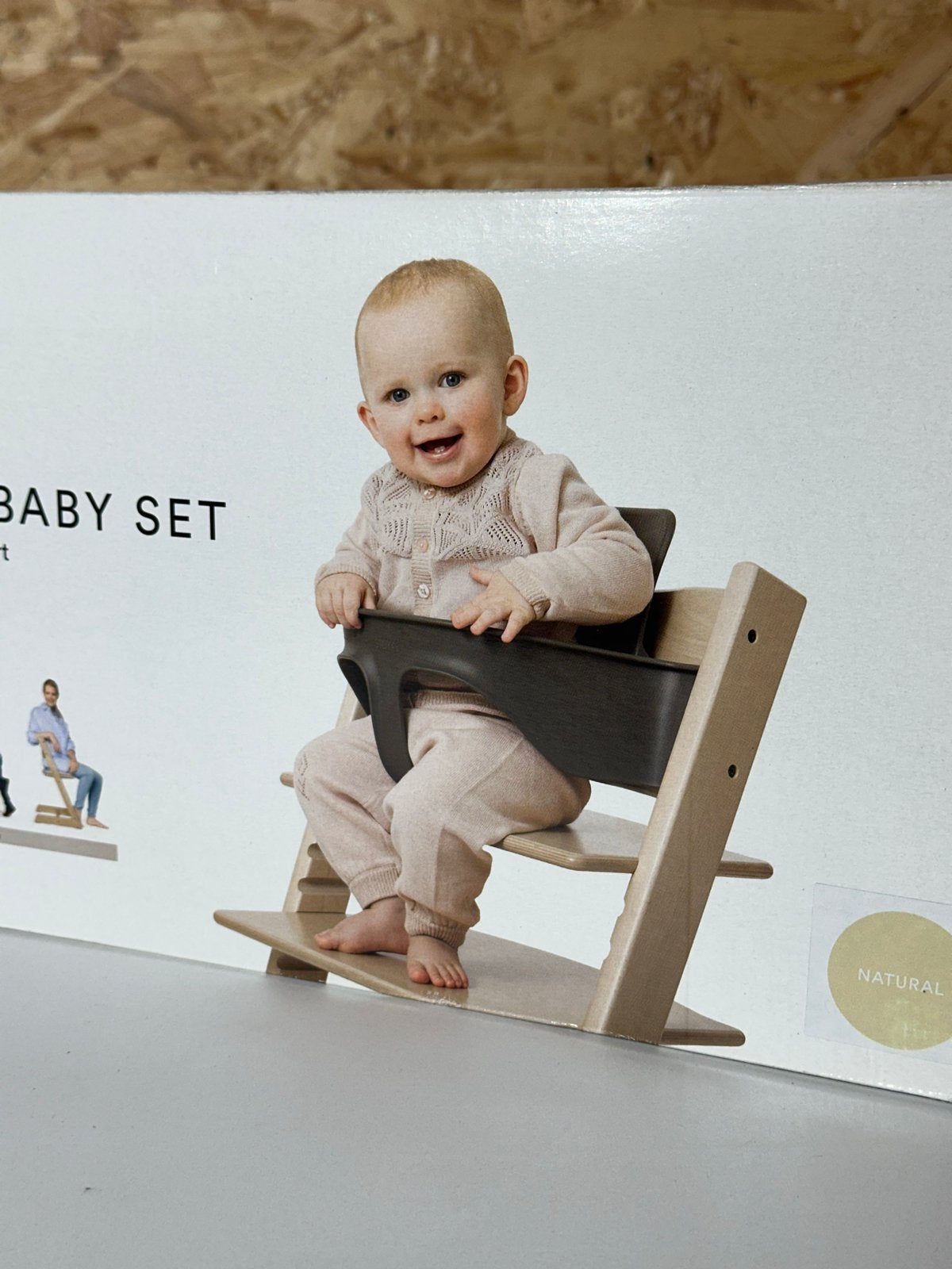 Stokke Tripp Trapp Baby Set - Natural, Ophalen of Verzenden, Zo goed als nieuw, Overige typen