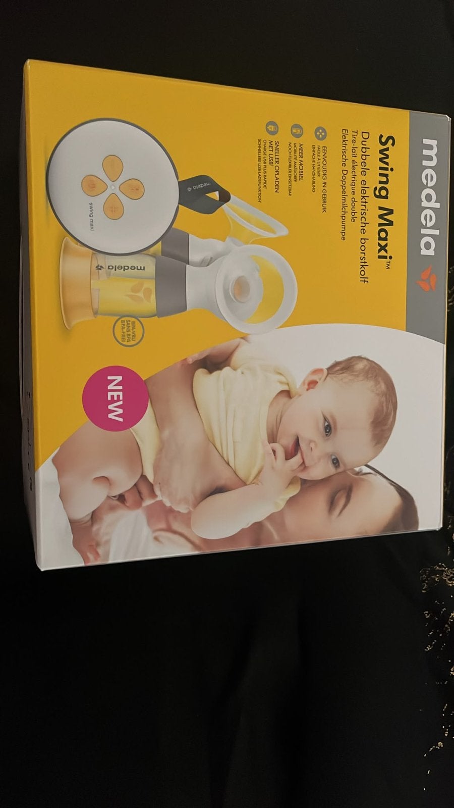 Medela Swing Maxi Dubbele Elektrische Borstkolf - NIEUW, Ophalen, Zo goed als nieuw