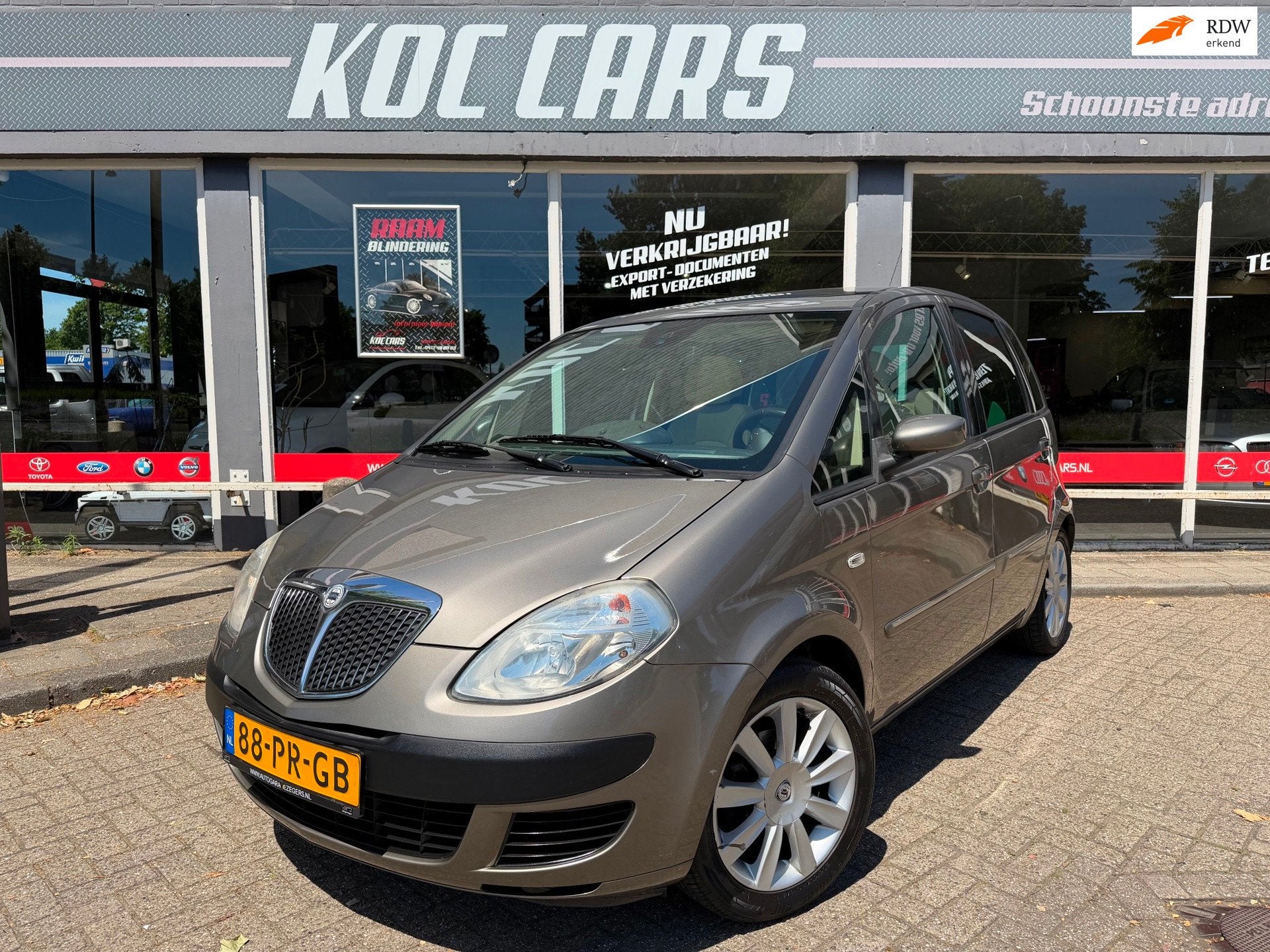 Lancia Musa 1.4-16V Platino, Auto's, Lancia, Voorwielaandrijving, 15 km/l, Gebruikt, 400 kg
