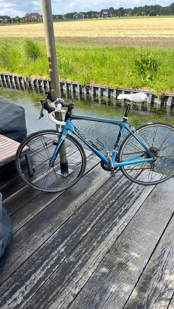 Dames Carbon trekfiets maat 52., Fietsen en Brommers, Fietsen | Racefietsen, Overige merken, Carbon, 49 tot 53 cm, Ophalen of Verzenden
