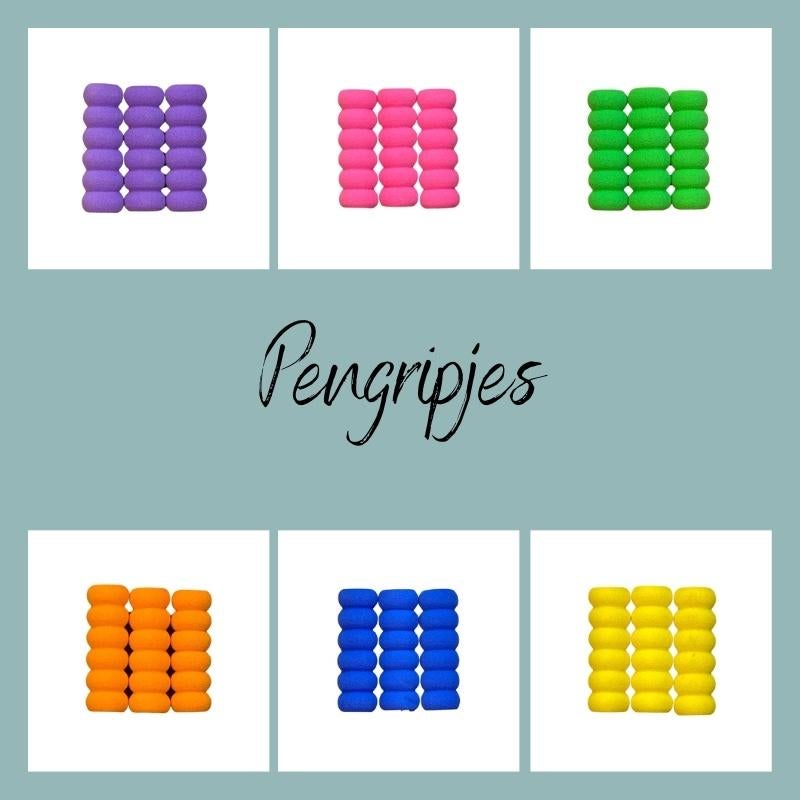 Diamond Painting Pengripjes (set van 10 stuks), Overige thema's, Softgrip, Nieuw, Meerkleurig