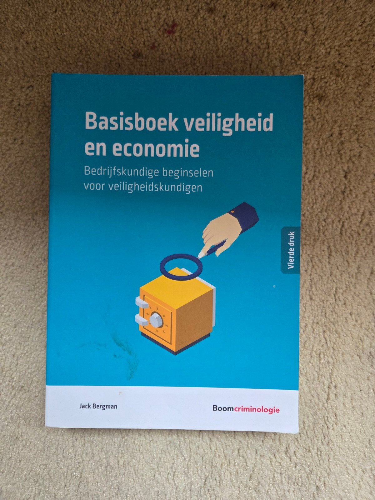 Basisboek Veiligheid en Economie - Jack Bergman, Boeken, Studieboeken en Cursussen, Jack Bergman, Zo goed als nieuw, Gamma, HBO