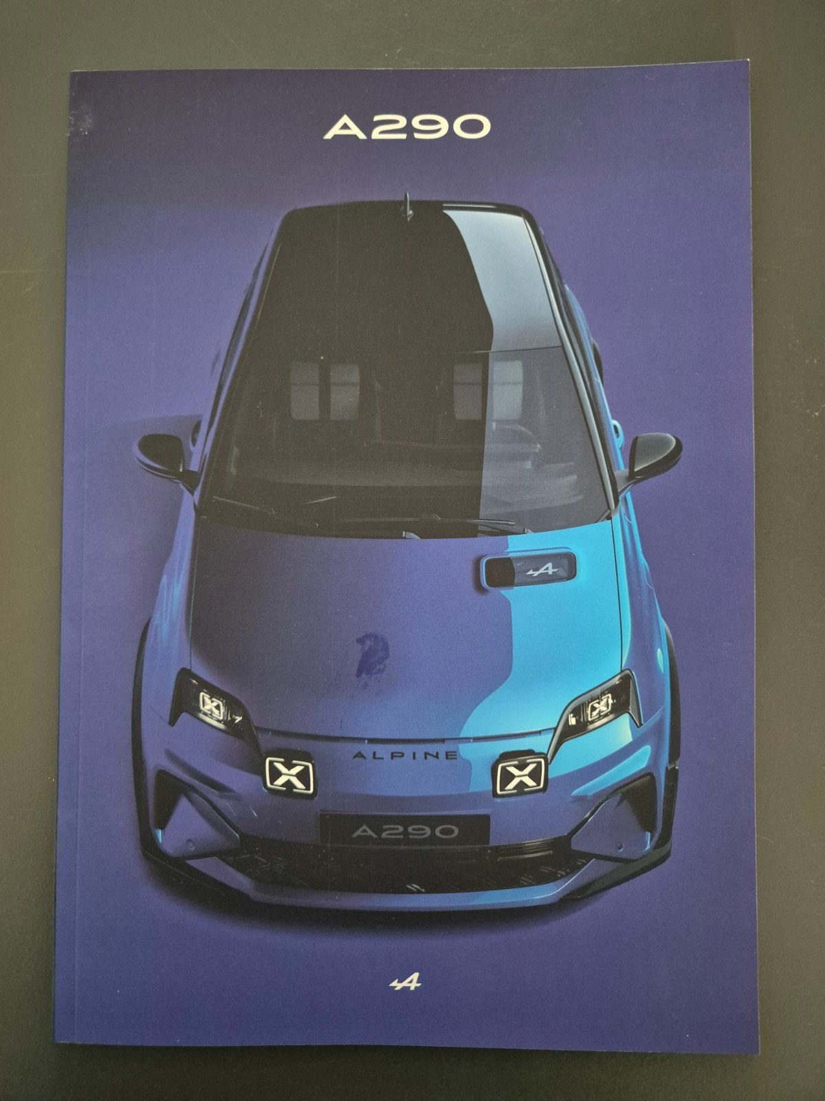 Folder Alpine A290 Franstalig / Nieuw / Okt. 2024, Ophalen of Verzenden, Nieuw, Renault