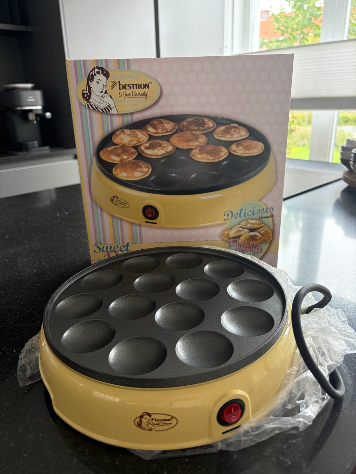 Bestron Sweet Dreams Poffertjesmaker - Nieuw in doos, Ophalen of Verzenden, Nieuw
