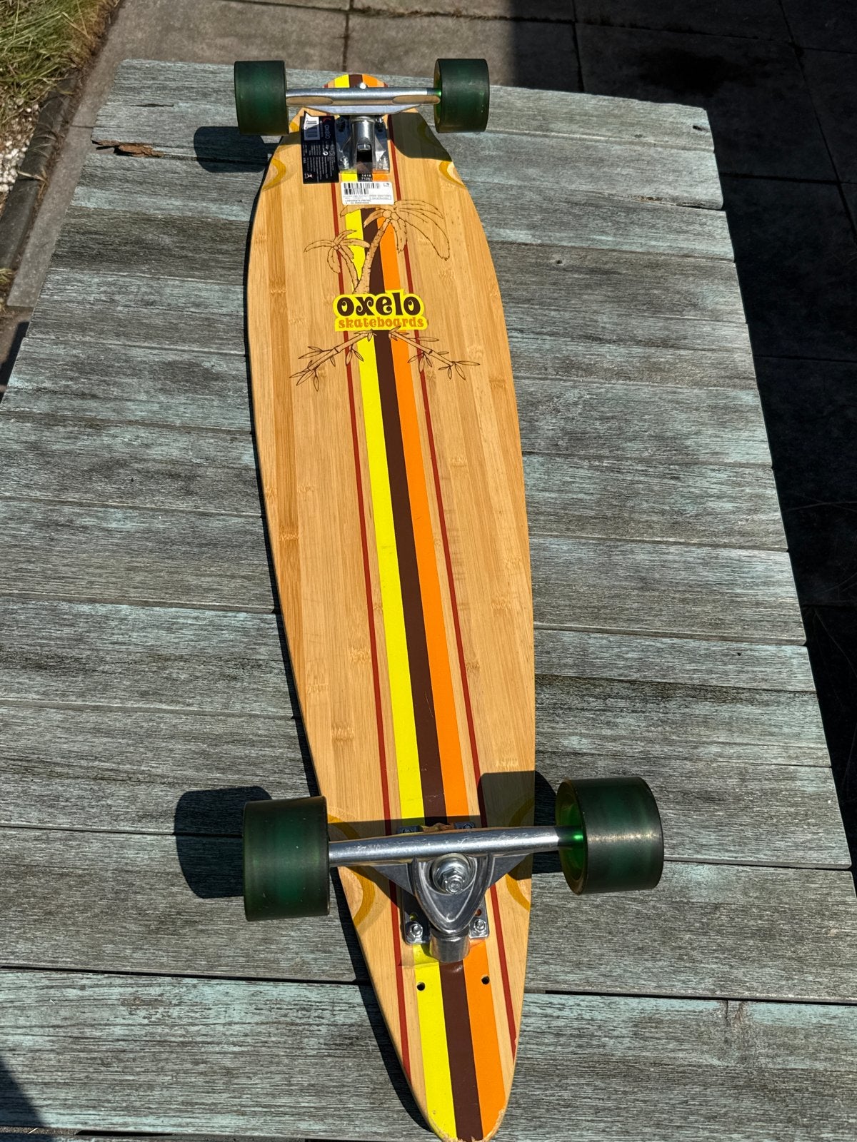 Oxelo Longboard - Zo goed als nieuw, Ophalen, Zo goed als nieuw, Skateboard, Longboard