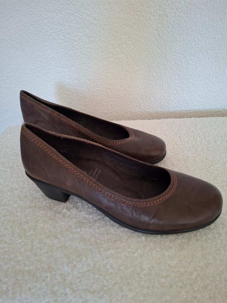 Dames leren schoenen Merk Medicus, Ophalen of Verzenden, Zo goed als nieuw, Bruin
