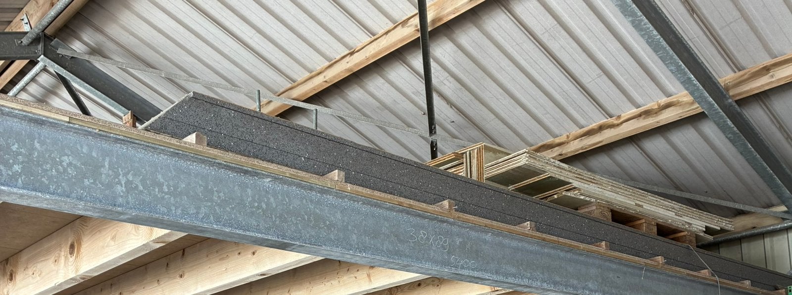 Unidek dakplaat €25,-, Ophalen, Zo goed als nieuw, Overige materialen, 100 mm of meer
