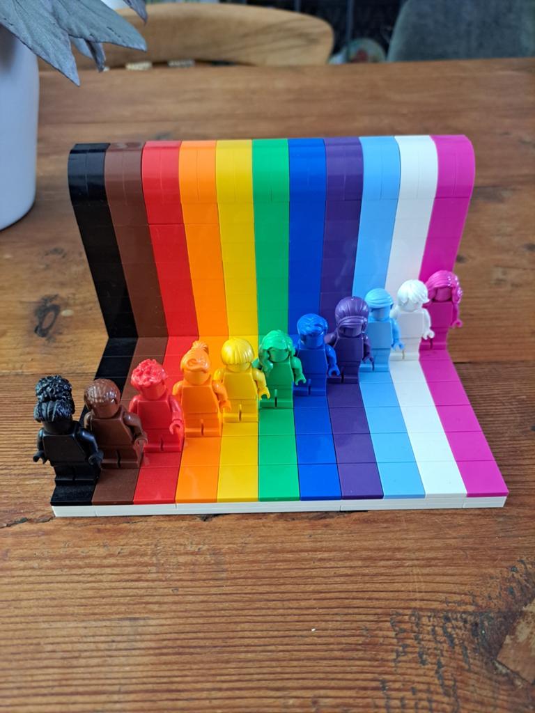 Lego Everyone Is Awesome 40516 - Pride Set, Kinderen en Baby's, Speelgoed | Duplo en Lego, Zo goed als nieuw, Lego, Complete set