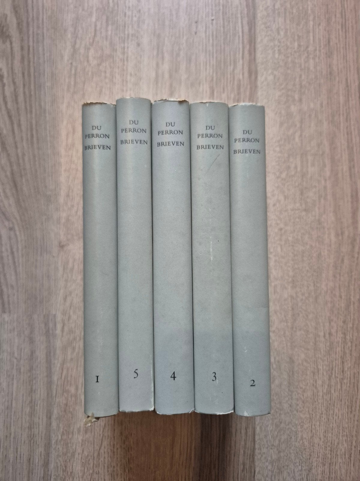 E. du Perron - Brieven (Deel 1 t/m 5) - Van Oorschot
Beschri, Boeken, Ophalen of Verzenden, Gelezen