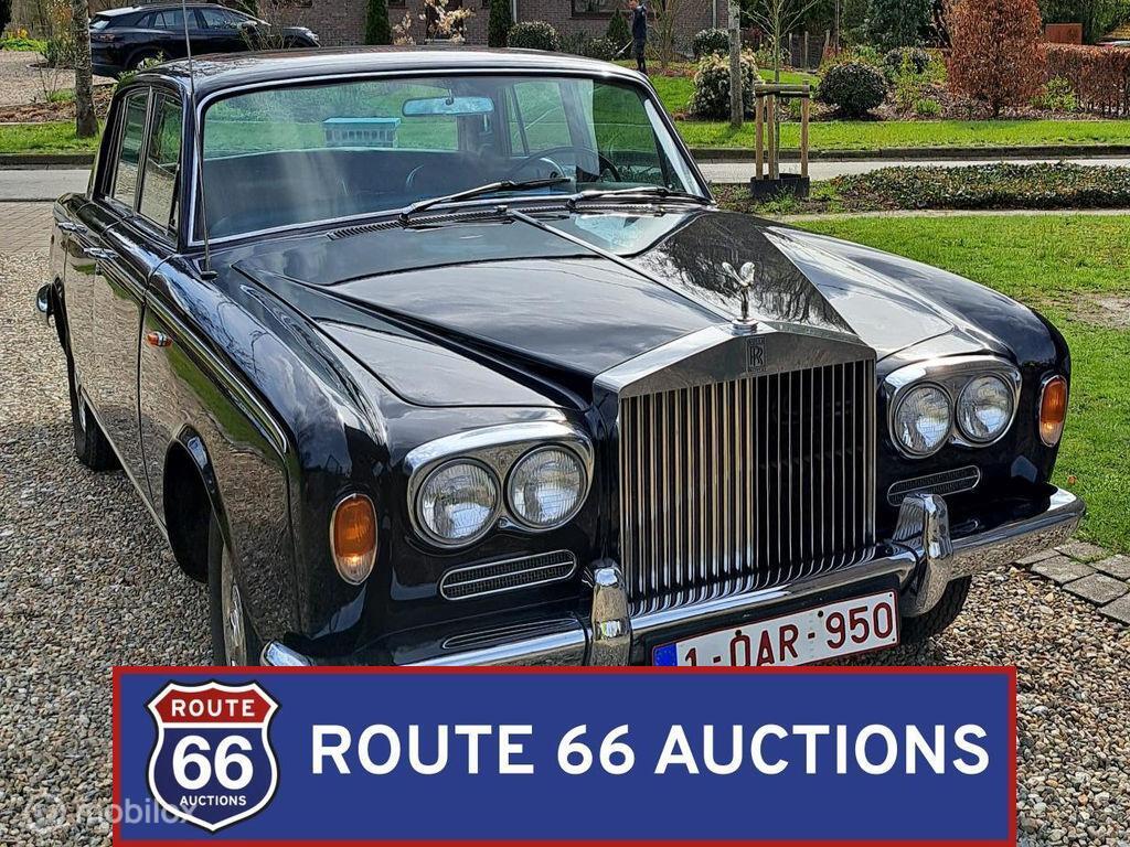 Rolls-Royce Silver Shadow I | 1967 | Route 66 Auctions, Auto's, Overige carrosserieën, Zwart, Bedrijf, Handgeschakeld