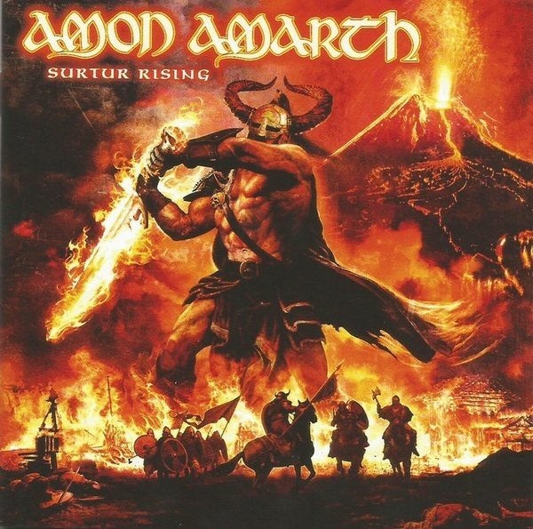 Amon Amarth - Surtur Rising CD (Death/Viking Metal)  Nieuw, Inclusief doosje, Nieuw in verpakking, Album, Death metal