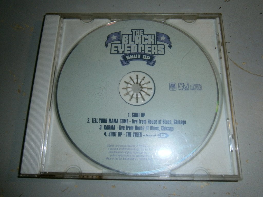 The Black Eyed Peas – Shut Up. 2003. CD Maxi-Single Enhanced, Ophalen, Gebruikt, Eerste persing, R&B en Soul