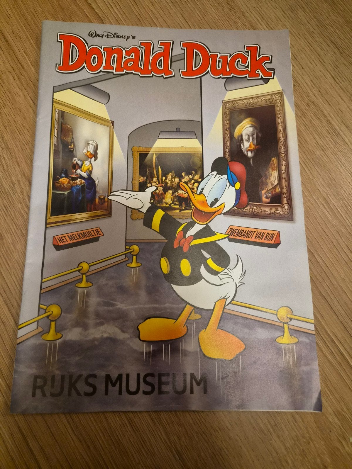 Donald Duck Rijks Museum - Speciale uitgave 2014, Eén stripboek, Ophalen of Verzenden, Zo goed als nieuw