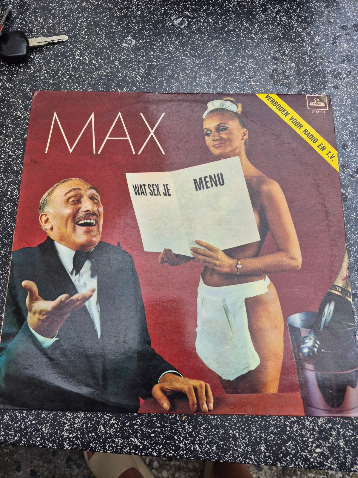 Max Tailleur - Wat Sex Je Menu (LP), LP, Gebruikt, Pop, Ophalen of Verzenden