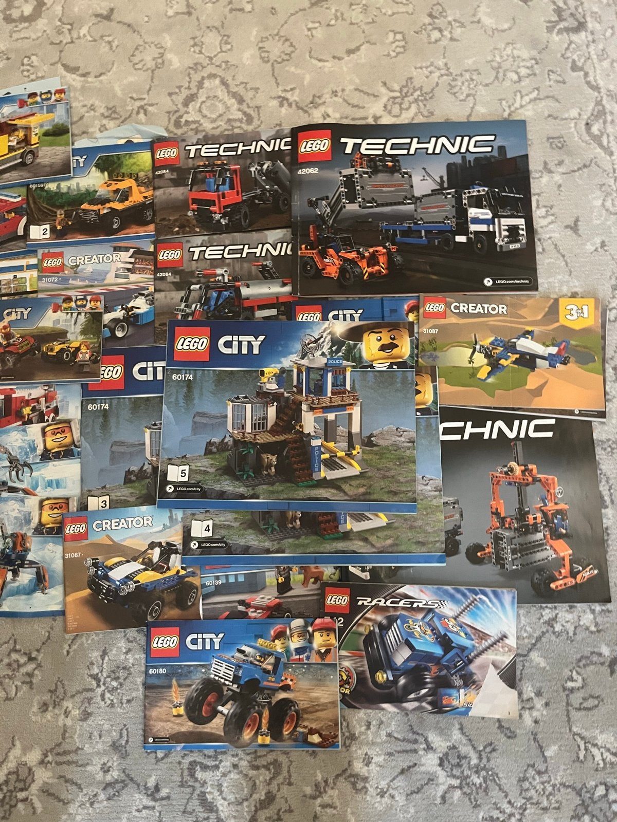Lego partij 9,8 kg - 98% compleet, ongesorteerd, Ophalen, Gebruikt