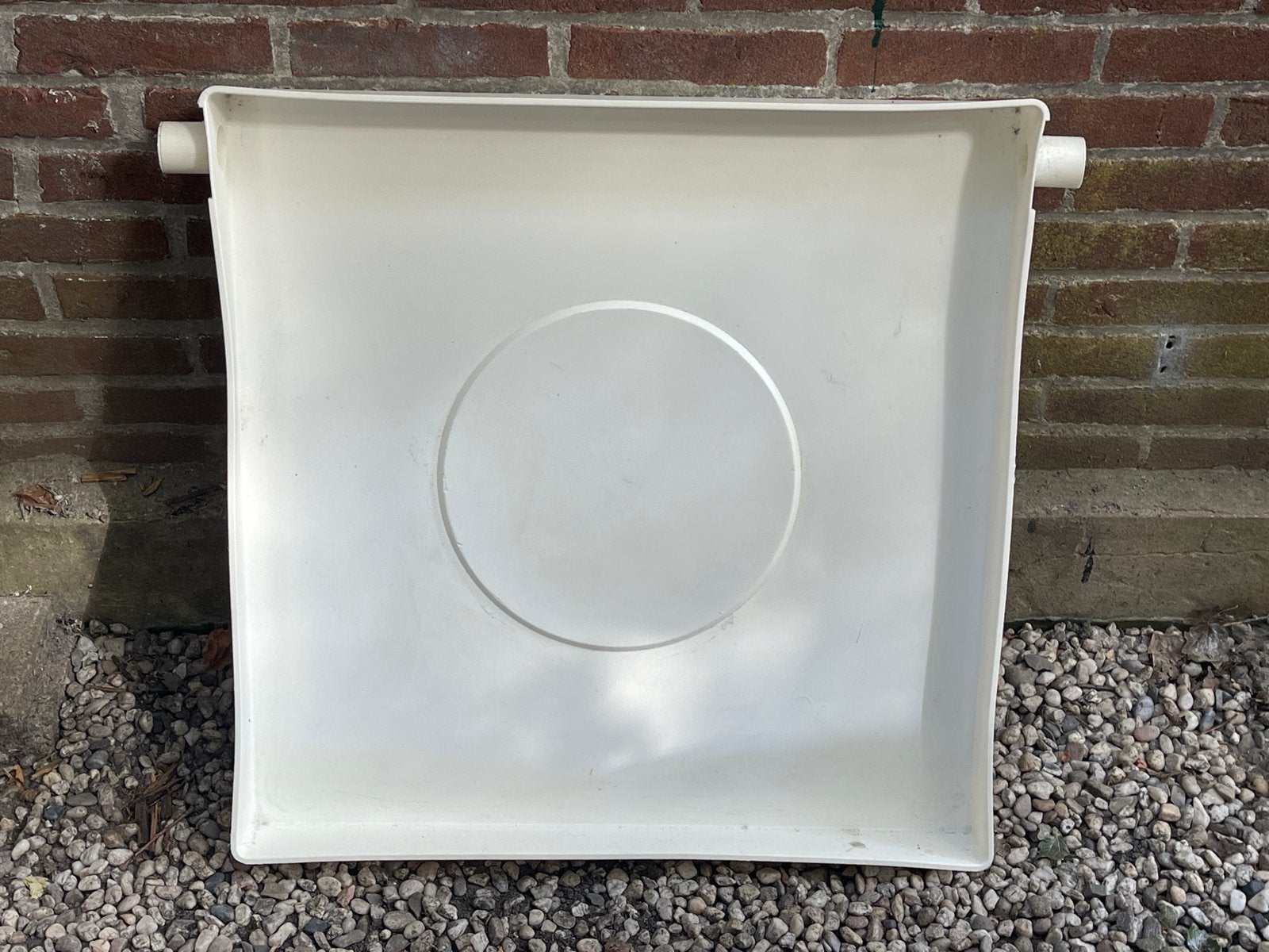 Wasmachine lekbak 65x65x6cm - Voorkom waterschade, Ophalen, Gebruikt