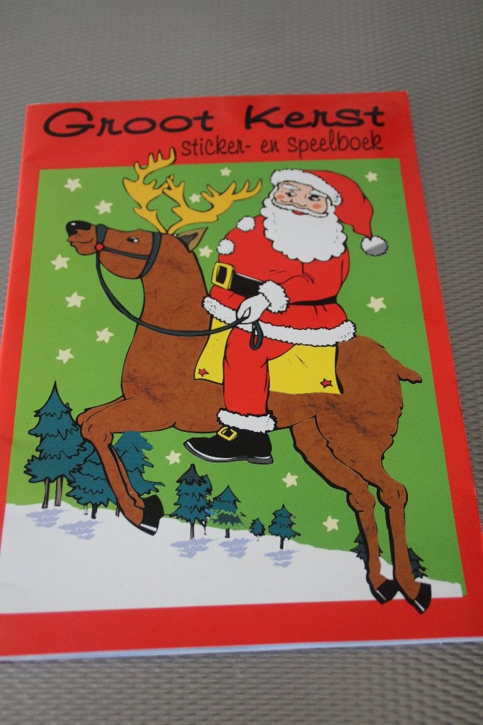 kerst en/of sinterklaas kleur/sticker boeken diversen, Ophalen of Verzenden, Nieuw