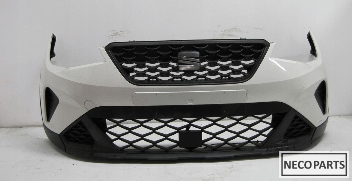 SEAT ARONA 6F9 VOORBUMPER ORIGINEEL ALLES LEVERBAAR, Gebruikt, -, Ophalen of Verzenden, Achter