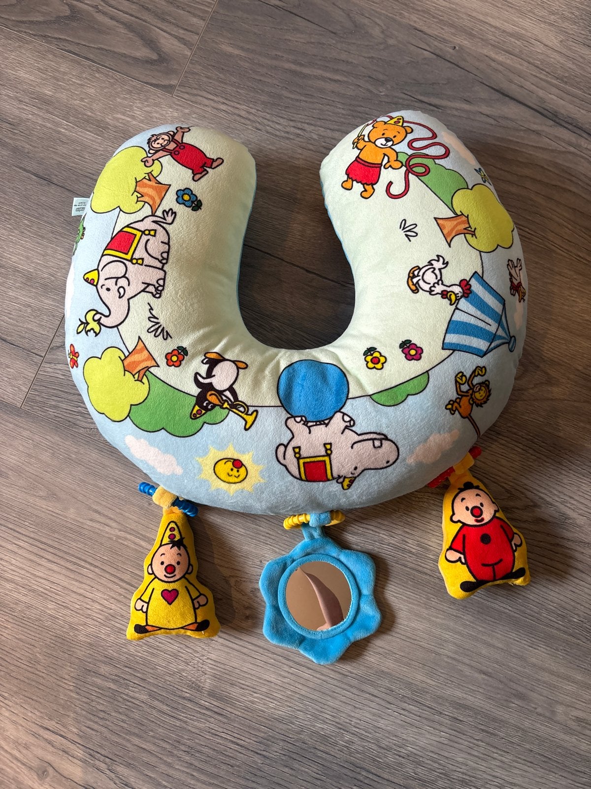Baby kussen buiktrainer tummy time met speeltjes Bumba, Kinderen en Baby's, Ophalen, Gebruikt, Overige typen
