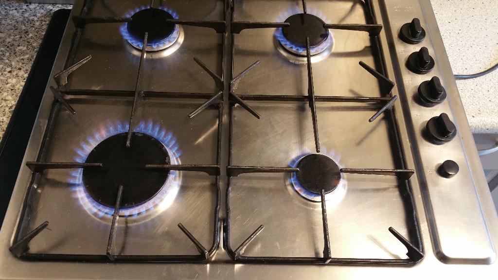 Inbouw Zanussi kookplaat+elektrisch ontsteking werkt Perfect, Witgoed en Apparatuur, Kookplaten, Ophalen, 4 kookzones, Zo goed als nieuw