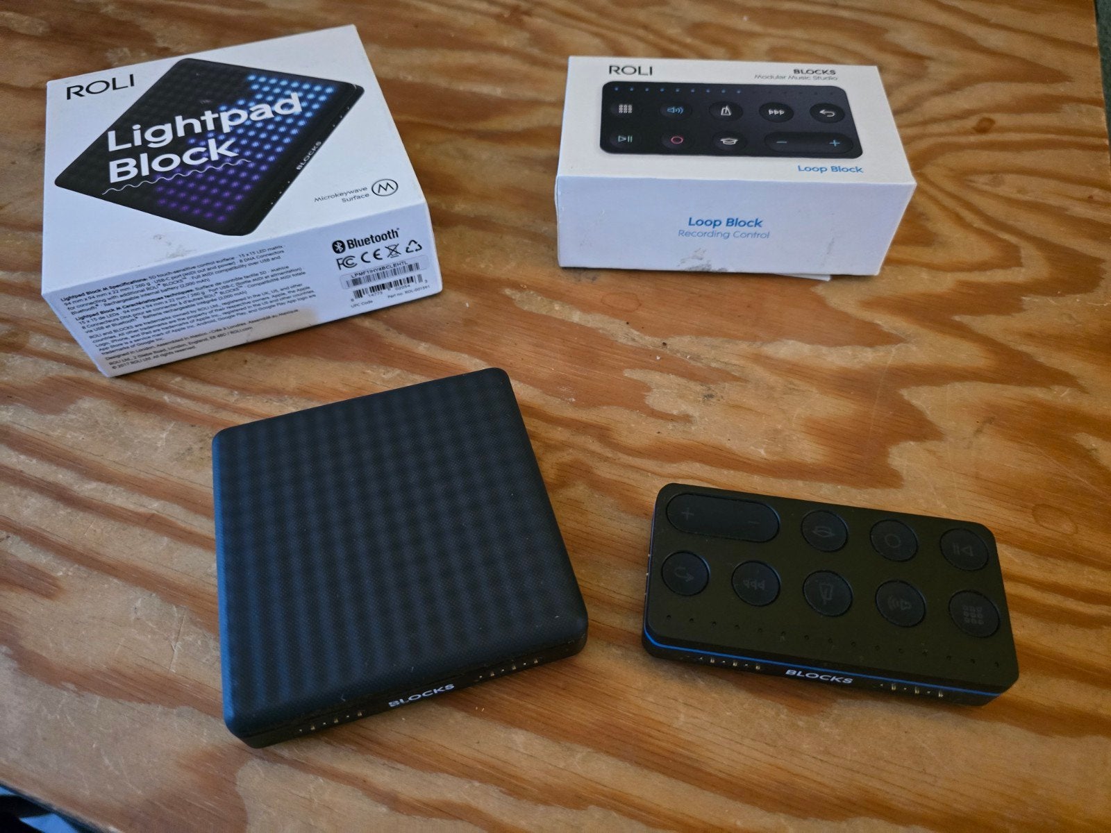 Roli Lightpad block en Loop Block, Ophalen of Verzenden, Zo goed als nieuw, Overige aantallen, Overige merken