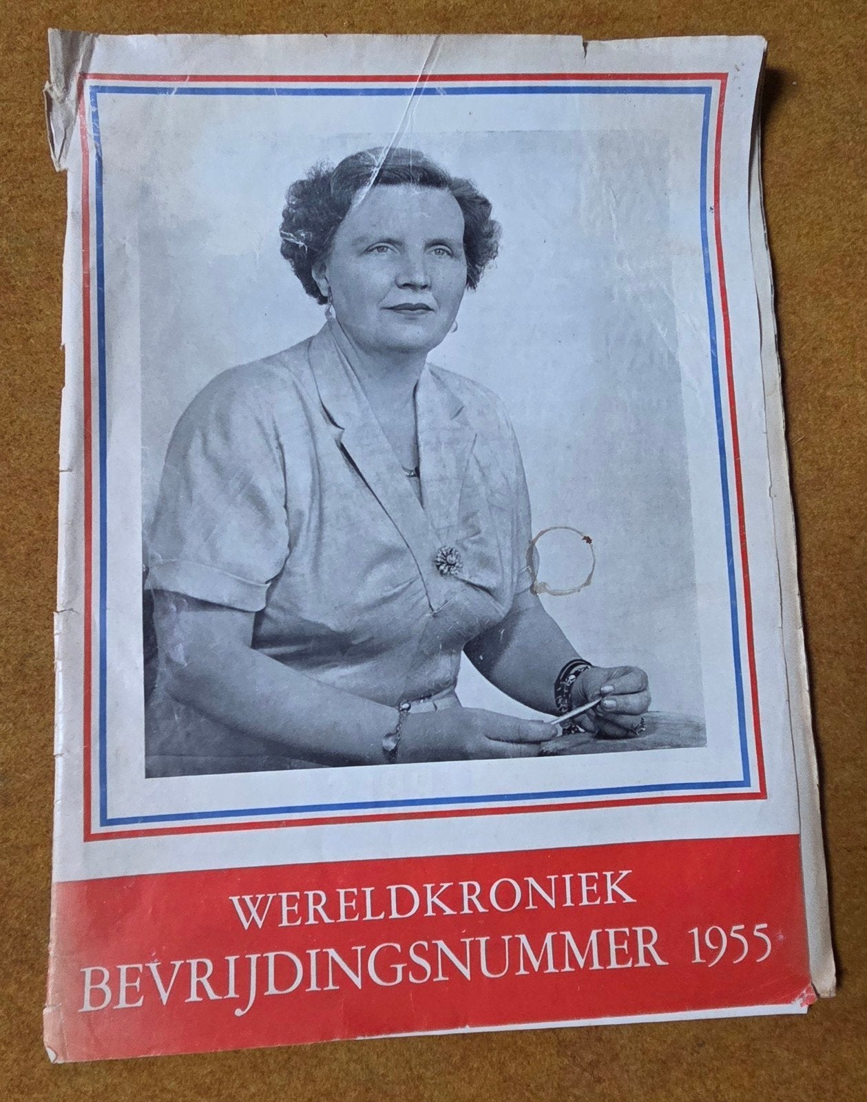 Wereldkroniek Bevrijdingsnummer 1955, Boeken, Ophalen of Verzenden, Gelezen, Overige typen