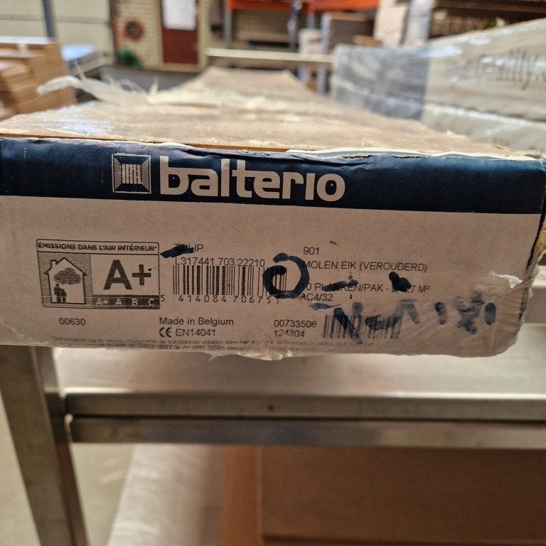 Balterio laminaat (Pakken/Restanten) -Verschillende decoren, Breestraat 2B 8710 Wielsbeke Belgium, Www.unilin.com, Nieuw, Ophalen of Verzenden