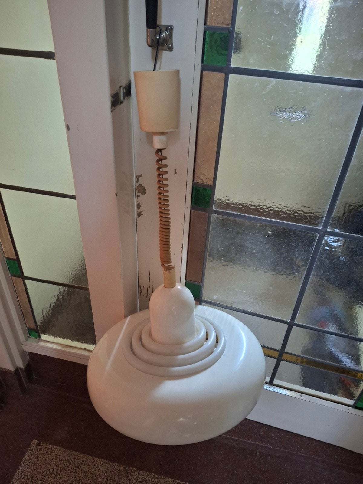 Vintage Ufo hanglamp., Ophalen of Verzenden