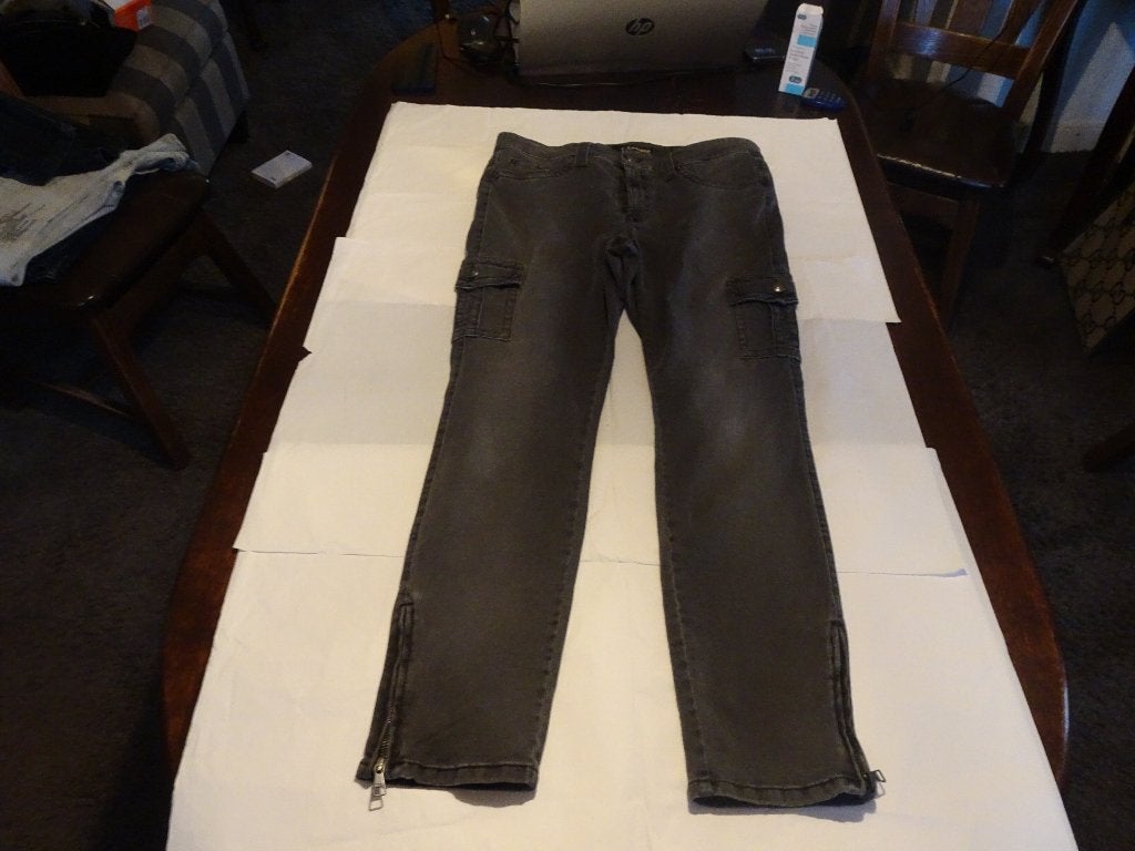 CAMBIO grijze jeans met zijzakken - PARLA CARGO, Cambio, Nieuw, Ophalen of Verzenden, W33 - W36 (confectie 42/44)