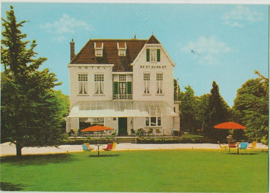 Berlicum (N.Br.) groeten uit.Hotel Weltevreden 1971, Ophalen, 1960 tot 1980, Ongelopen, Noord-Brabant