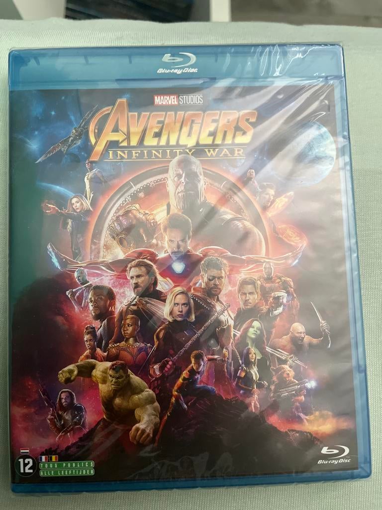 Avengers Infinity War Blu-ray Disc, Ophalen of Verzenden, Nieuw in verpakking, Actie