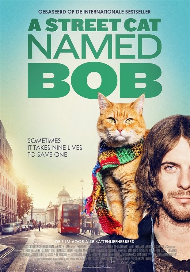A STREET CAT NAMED BOB filmposter., Rechthoekig Staand, Verzenden, Nieuw, A1 t/m A3