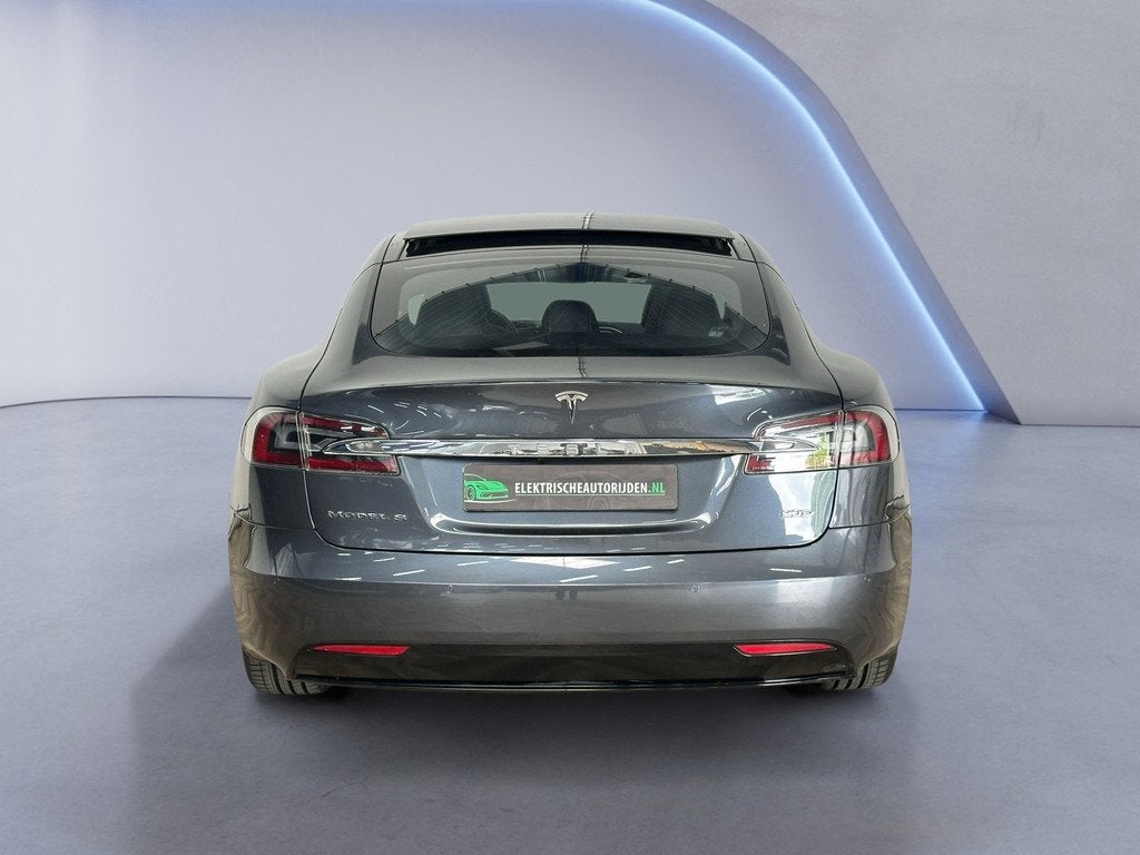Tesla Model S 90D Base, Auto's, Tesla, Automaat, Gebruikt, Zwart, 110 €/maand