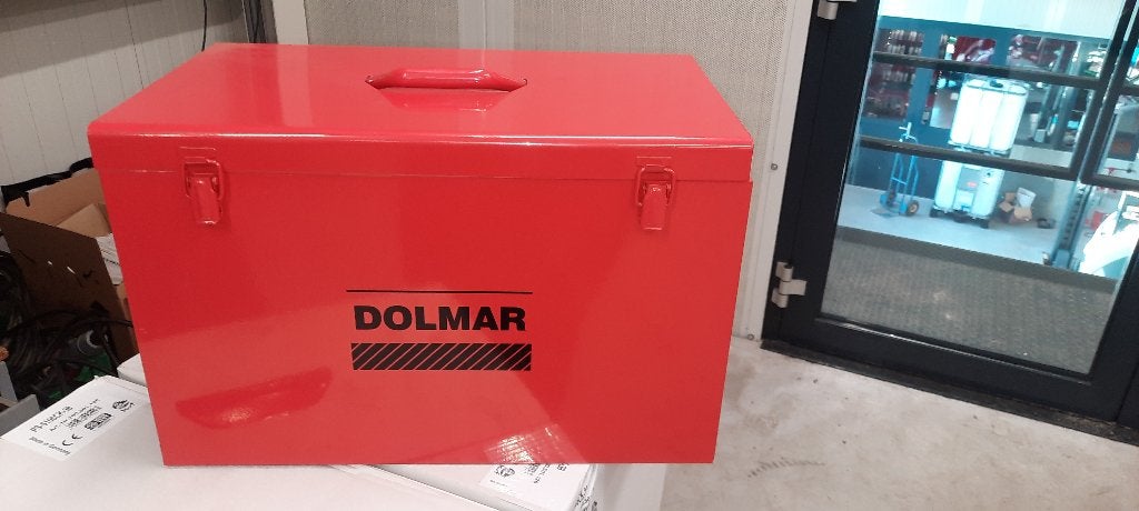 Metalen Dolmar zaagkist voor het opbergen van kettingzaag, Ophalen, Kettingzaag, Nieuw, 30 tot 70 mm
