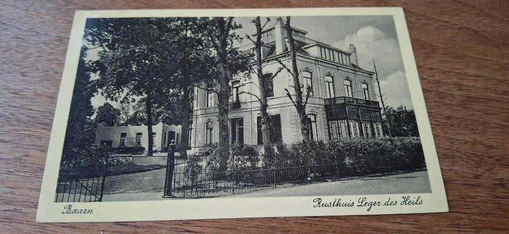 Oude kaart Baarn - Rusthuis Leger des Heils, Verzamelen, Ophalen of Verzenden, 1920 tot 1940, Gelopen, Utrecht