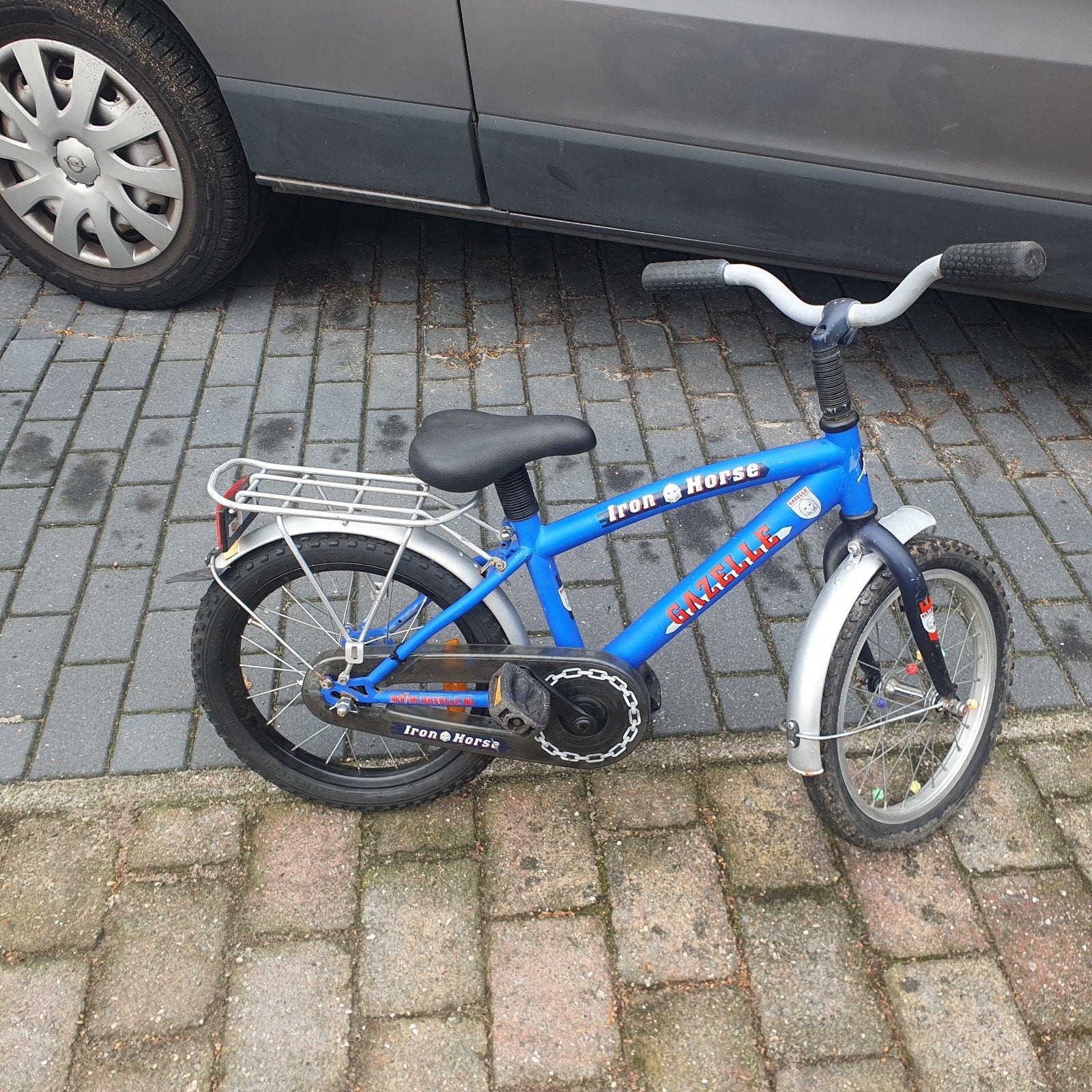 Gazelle Iron Horse jongensfiets 16 inch, Ophalen, ..........., Gebruikt, ..........