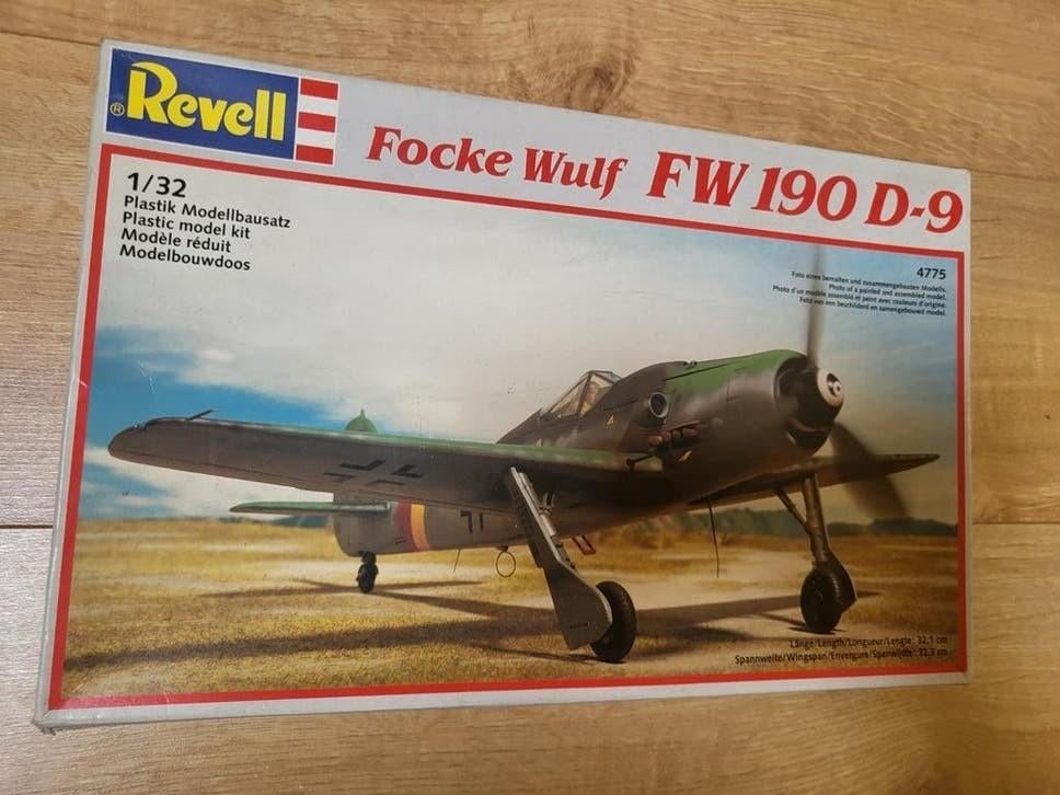 Focke Wulf FW-190 D-9 Revell 1:32, Ophalen of Verzenden, Groter dan 1:72, Revell