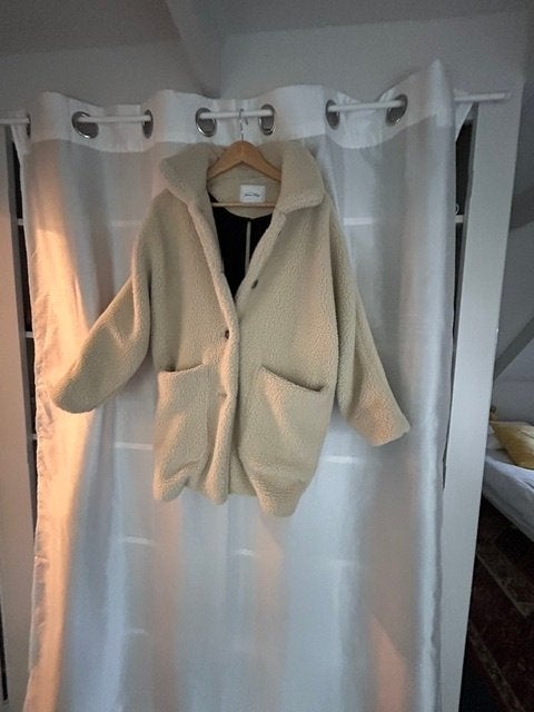 dames jack teddy American Vintage, Verzenden, Wit, Maat 42/44 (L), Nieuw